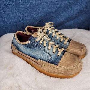 Earth Vegan Denim Sneakers Men's 8.5